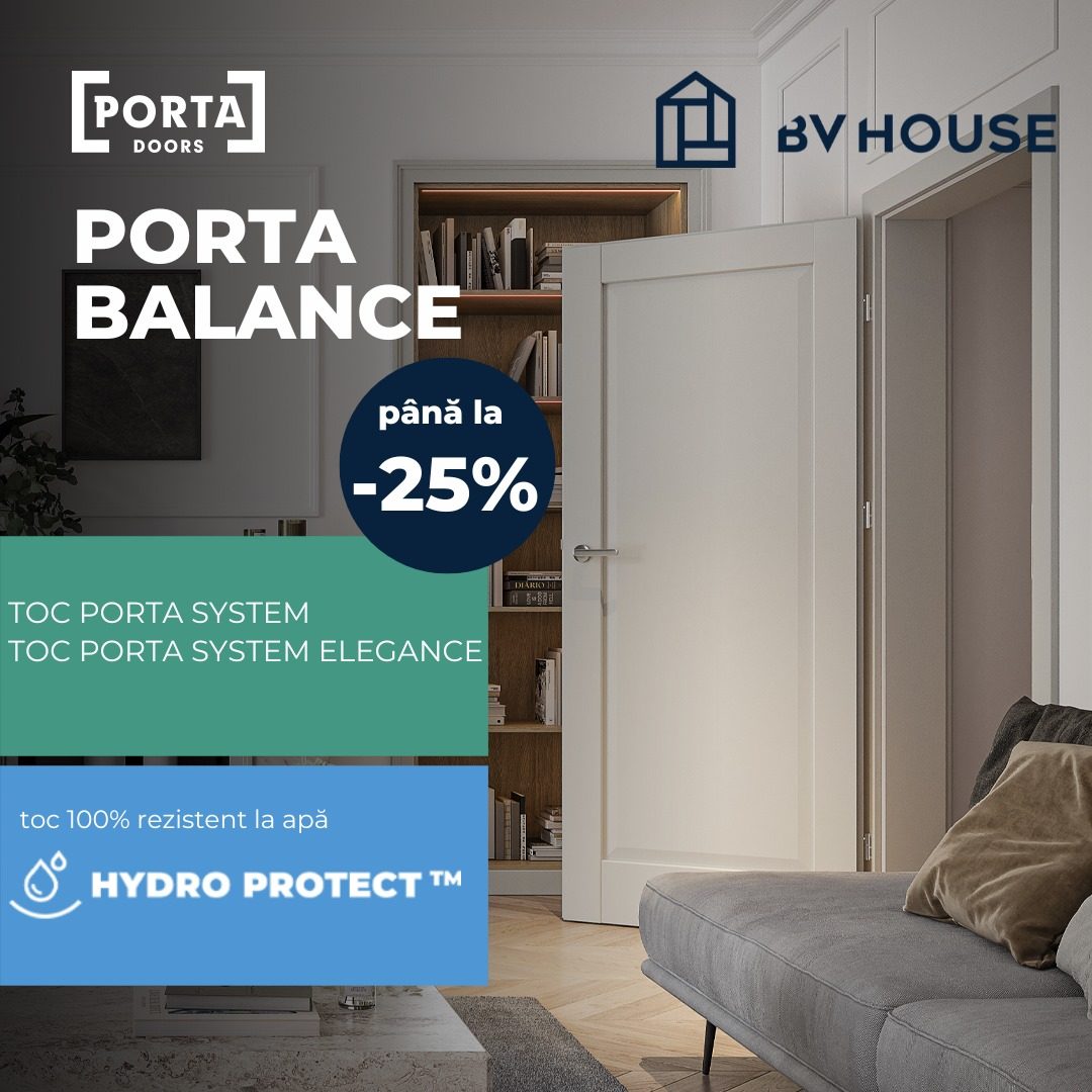 Promoție Porta Doors - toamna 2025